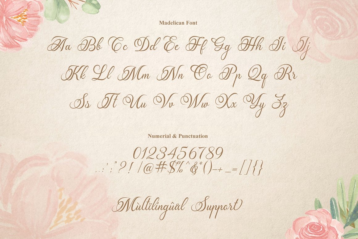 Link download Font Madelican Calligraphy Việt Hóa