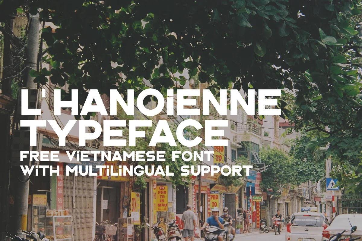 Tải Font L’Hanoienne Typeface free