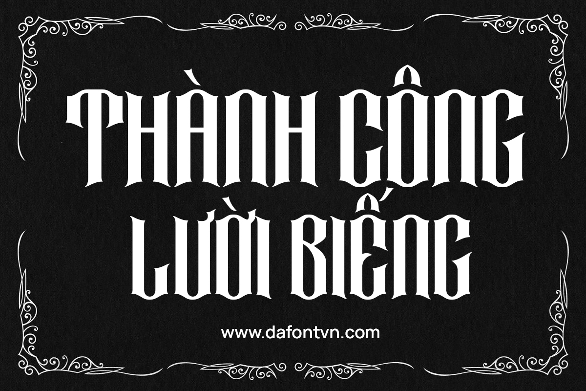 Download font Yellost Việt Hóa cực đẹp miễn phí