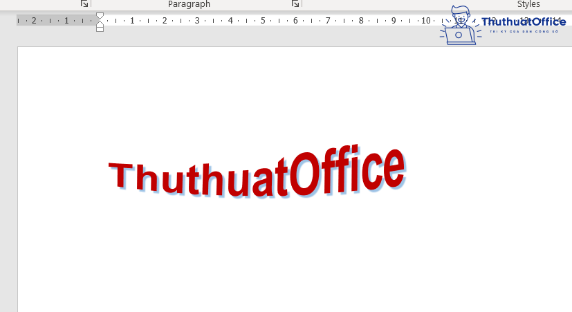 cách tạo chữ nghệ thuật trong Word 2013 Thủ thuật tạo chữ nghệ thuật trong Word